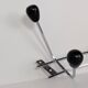 Porte-manteaux mural chrome