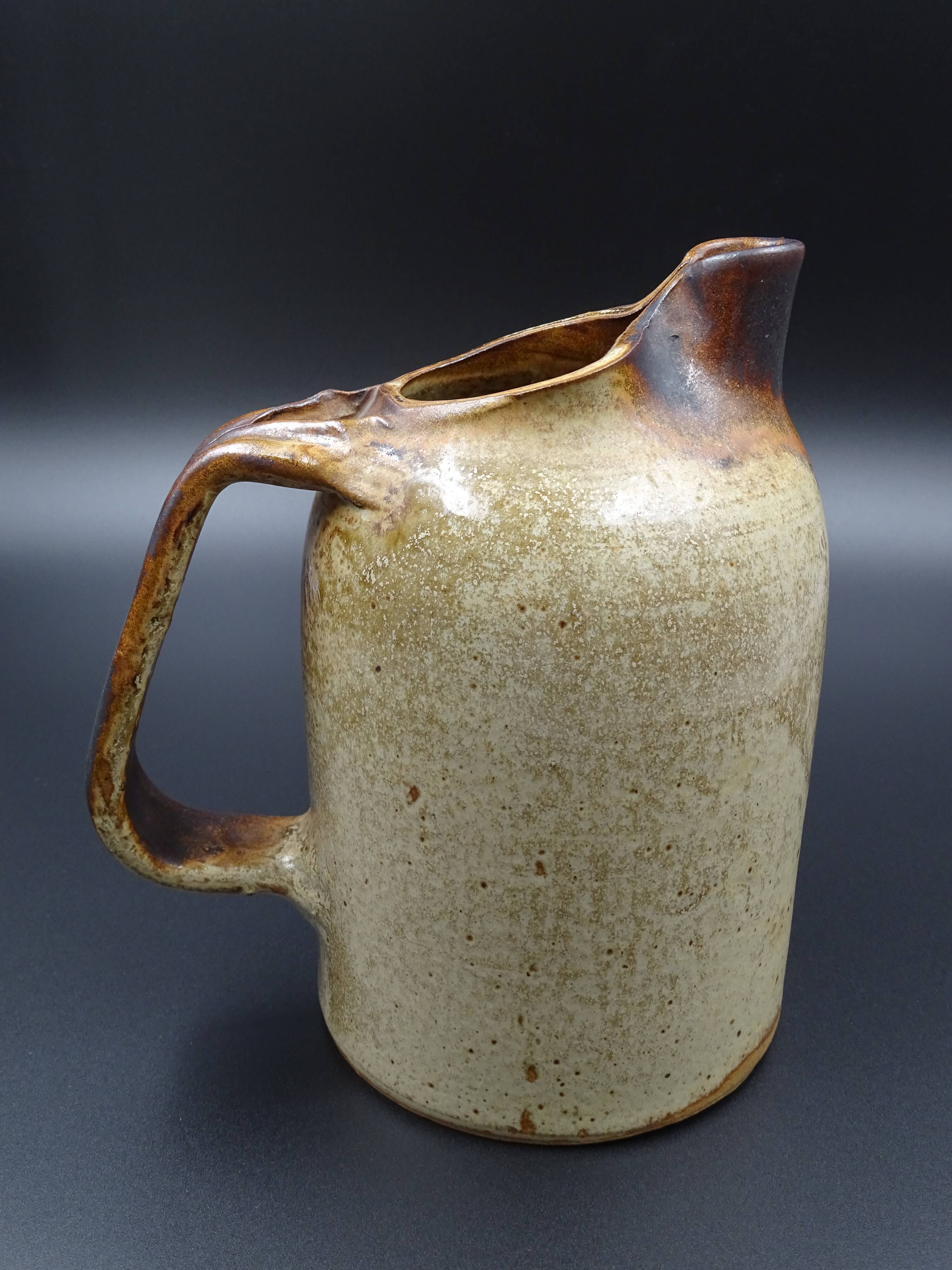 Sandstone pitcher - circa 1970