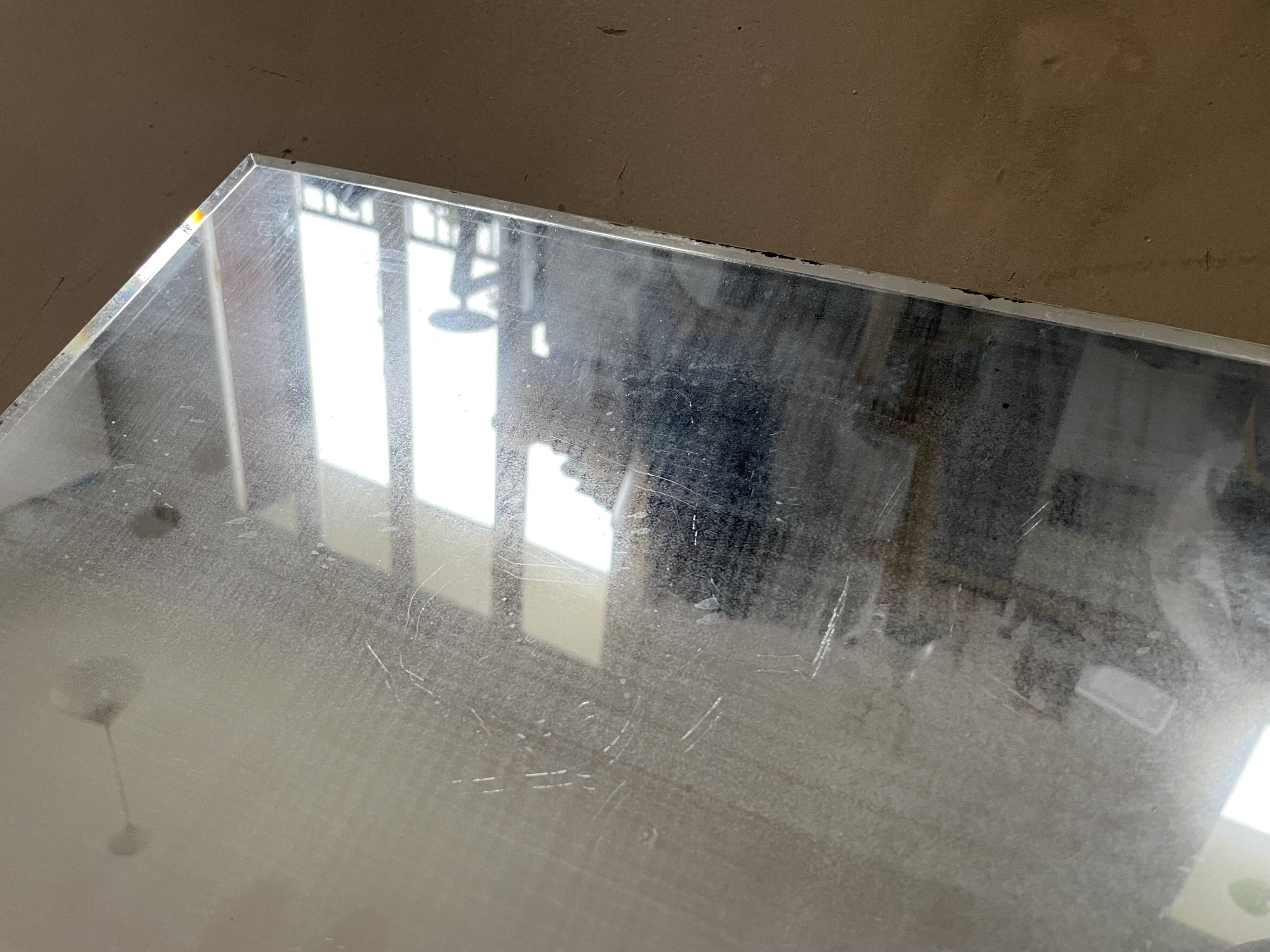 Miroir biseauté ancien 26x42cm