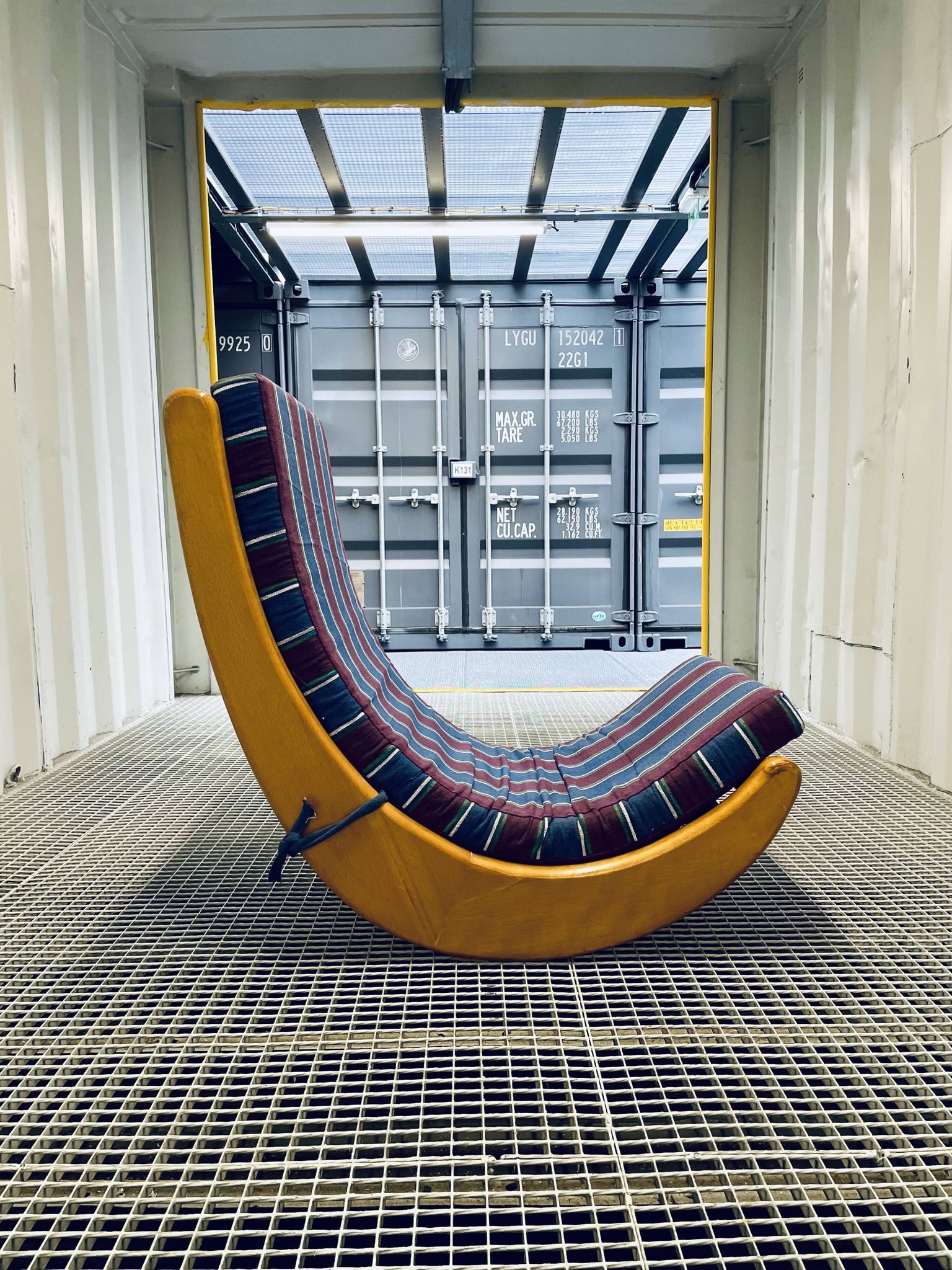 Rocking Chair in the style of Verner Panton “relax” for Rosenthal