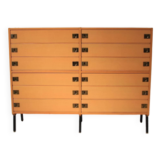 Double commode Charron Caillette 1950