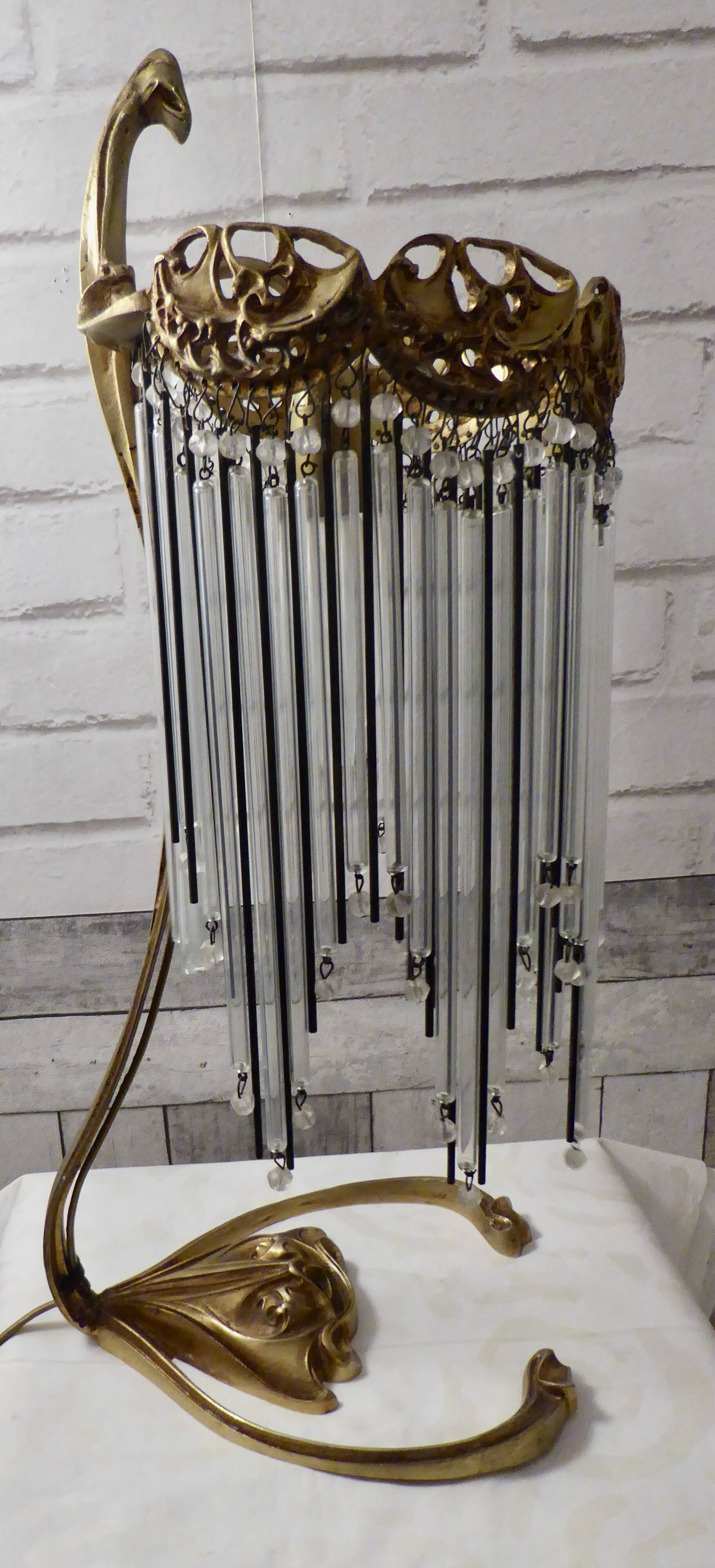 Art Nouveau table lamp