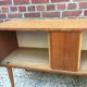 Plaid feet sideboard