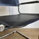 Black leather cantilever armchair Bauhaus design