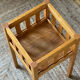 Wooden plant holder
