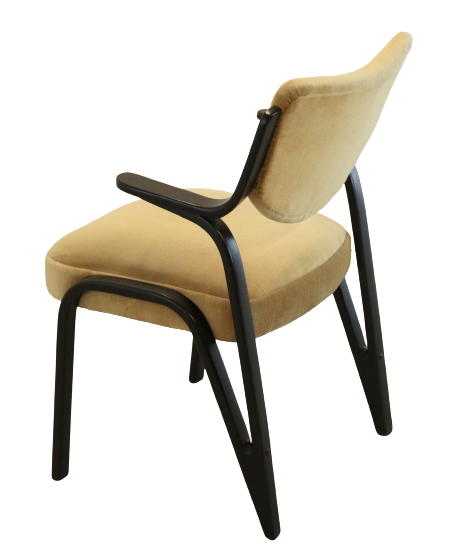 Vintage mid century schwingsessel 'fehrbellin'