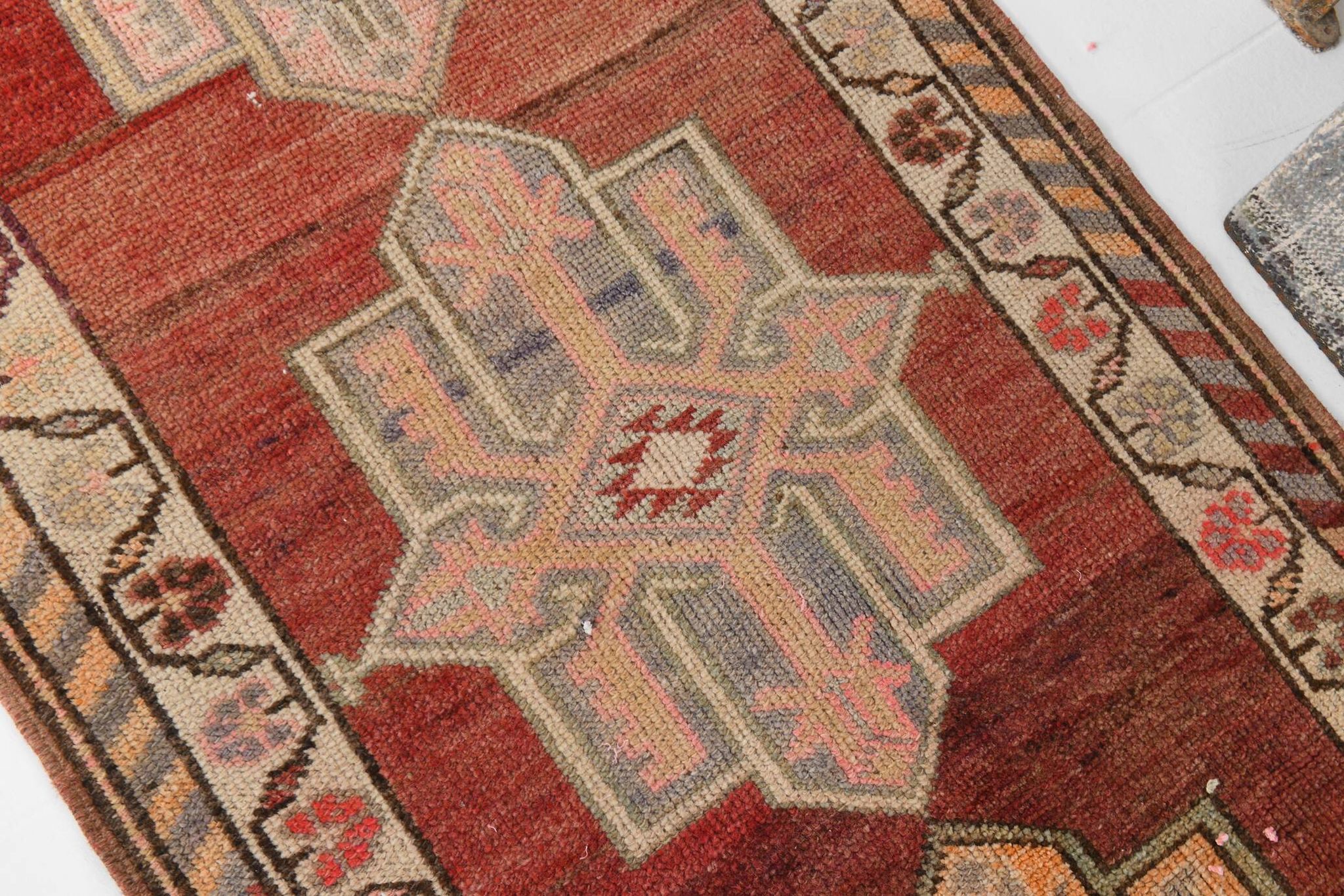 Tapis de couloir vintage, 83 x 399 cm