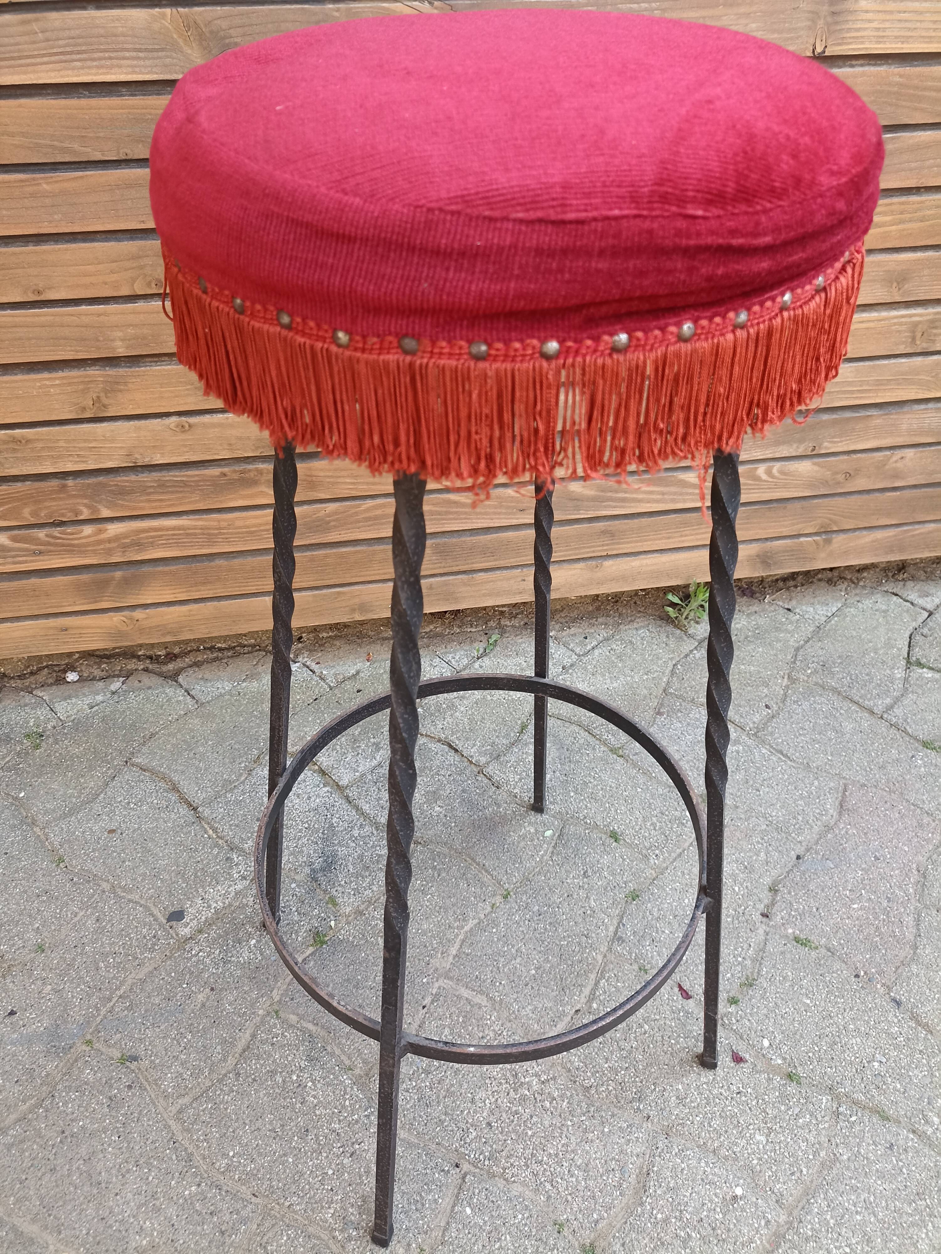Brutalist bar stools