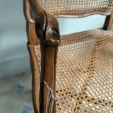 Regency armchair with stretcher