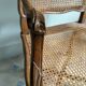 Fauteuil Régence à entretoise