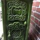 Cast iron wood stove
