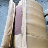 Tawny leather heater