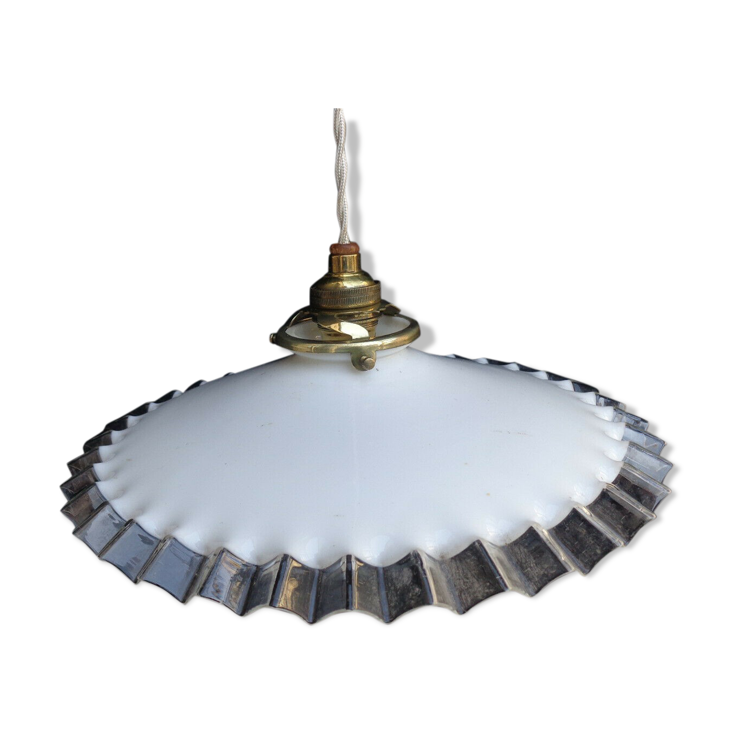 Shine hanging lamp rises and falls