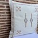 Coussin en soie de cactus, coussin lombaire en soie de cactus, coussin