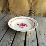 Digoin Sarreguemines plate