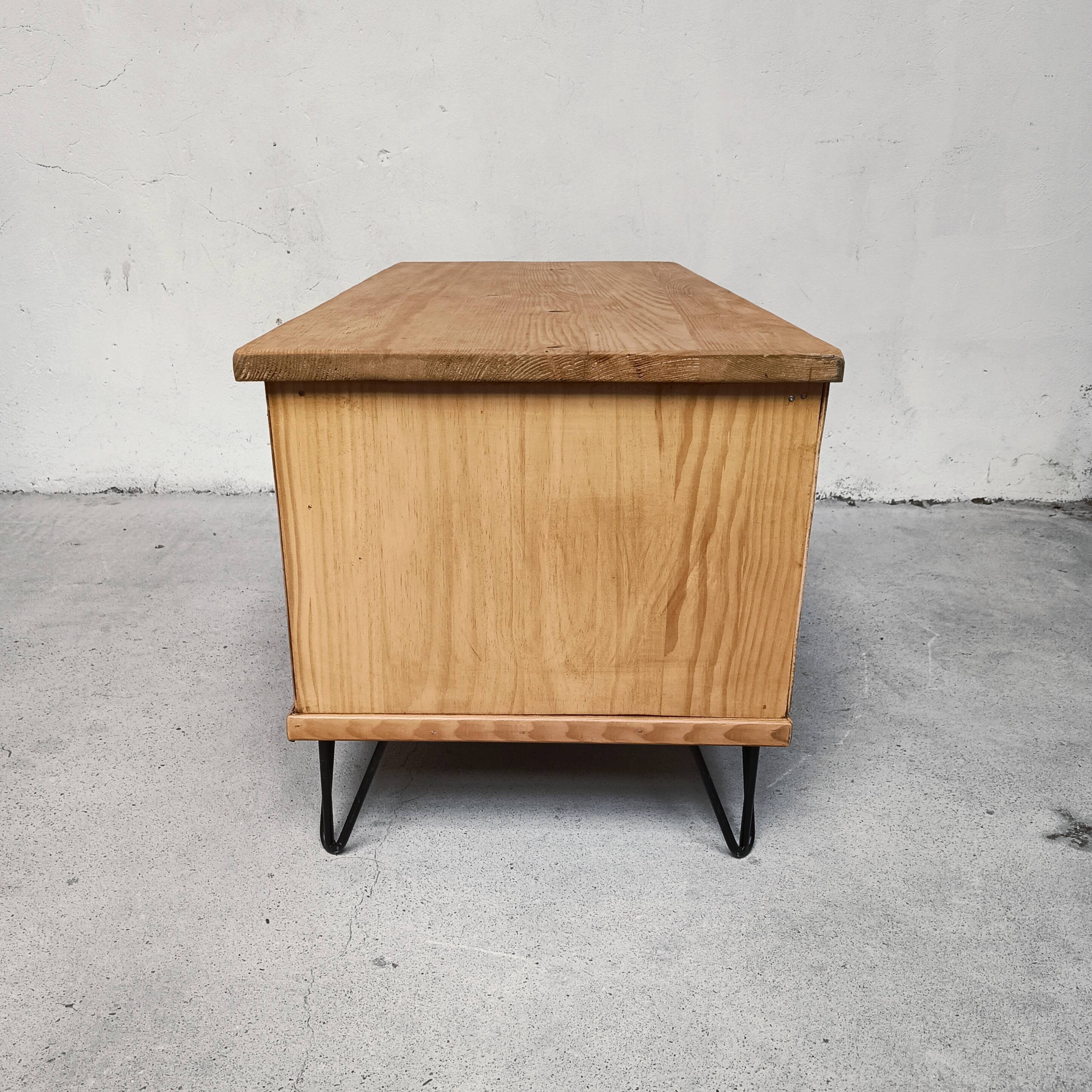 Industrial low cabinet