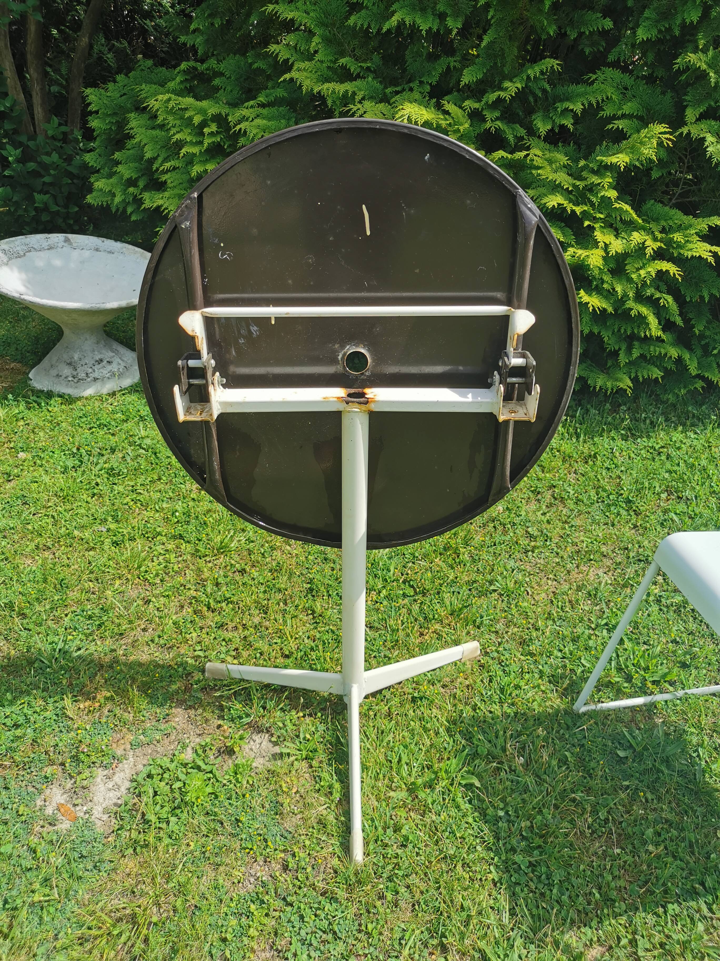 70s garden table, folding top