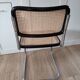 Chaise cannée modèle B32 de Marcel Breuer