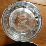 Saint-Louis crystal vase signed Sala