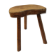 Tabouret tripode ardèchois