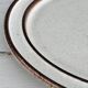 6 assiettes plates Stogo en grès scandinave