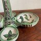 Punter cracked ceramic salt and pepper set, oil and vinegar set