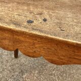Oak desk with 1 drawer, 65x52cm