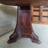 Pedestal table, marble table
