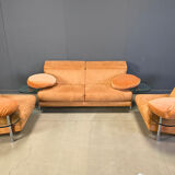 Arca sofa set by Paolo Piva for B&B Italia, 1980s