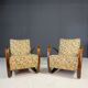 Paire de chaises longues H269 de Jindřich Halabala, années 1930