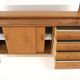Scandinavian teak and beech secretary, Sweden, 1960