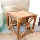 Table d'appoint en rotin