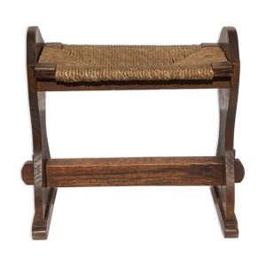 Monastry antique wabi sabi tabouret