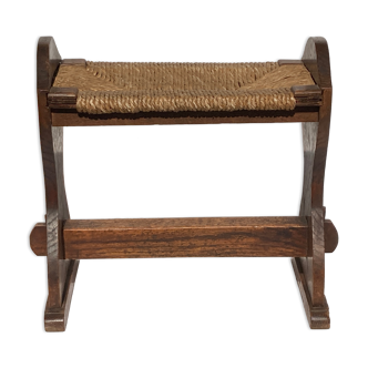 Monastry antique wabi sabi tabouret ou hocker