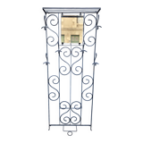 Porte manteau porte chapeau en fer forgé 1960
