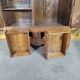 Louis XV carved oak wardrobe