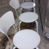 Ibisco model chair in black metal, by Giuseppe Raimondi