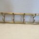 Coat rack in Vintage brass 1930