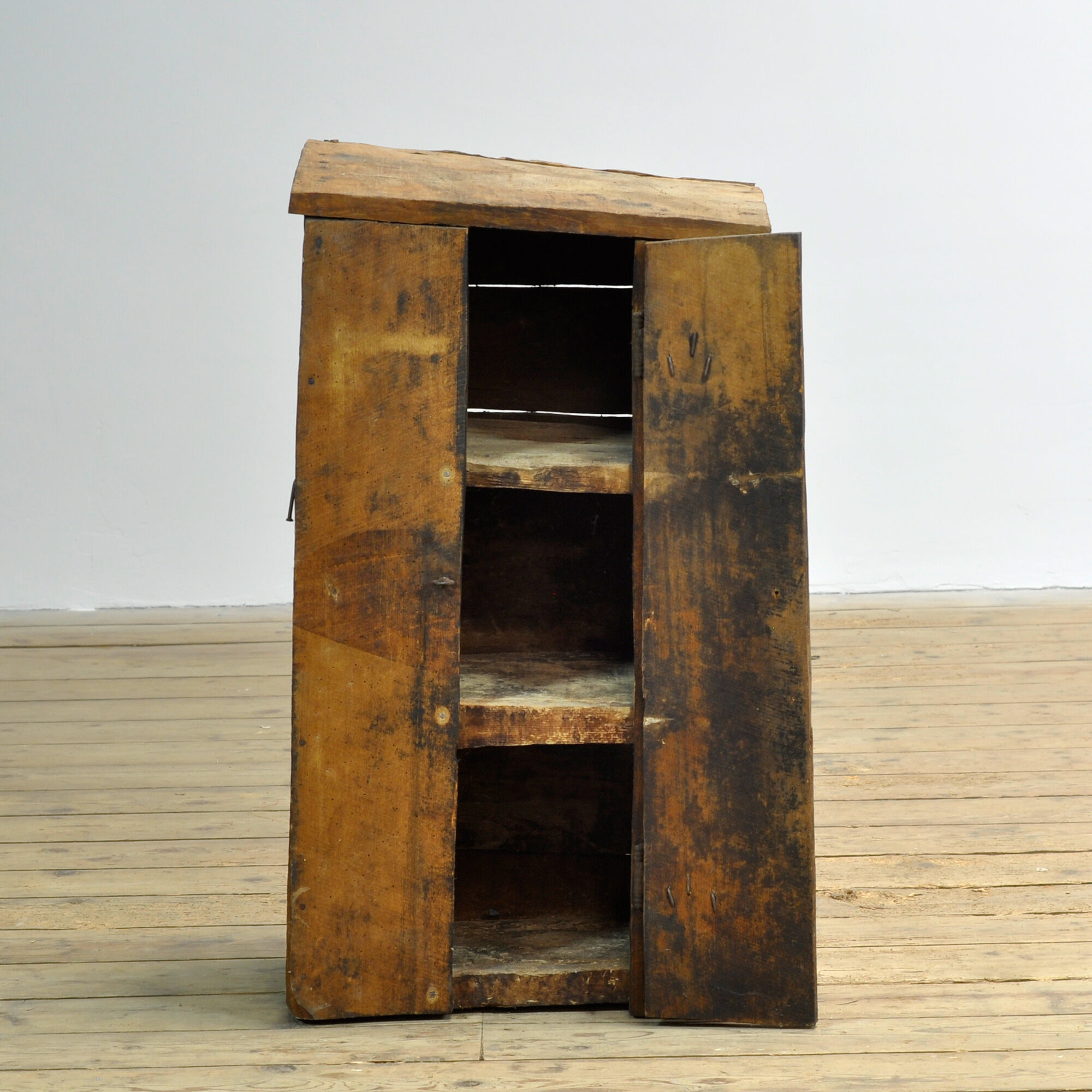 Primitive wooden cabinet, circa 1930
