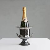 Art Deco Silver plated brass Ice Bucket, France 1900s