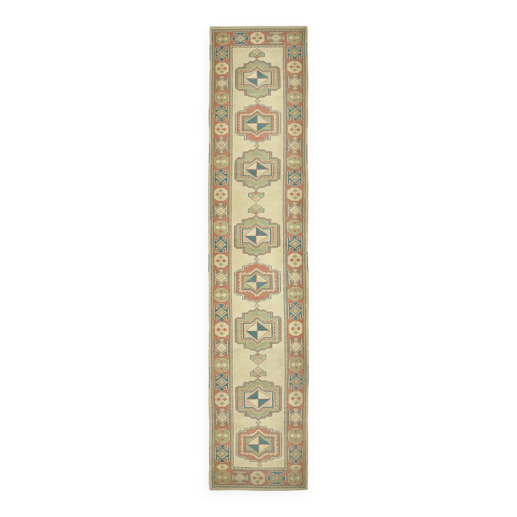 Turkish Vintage Anatolian Rug 78 cm x 367 cm
