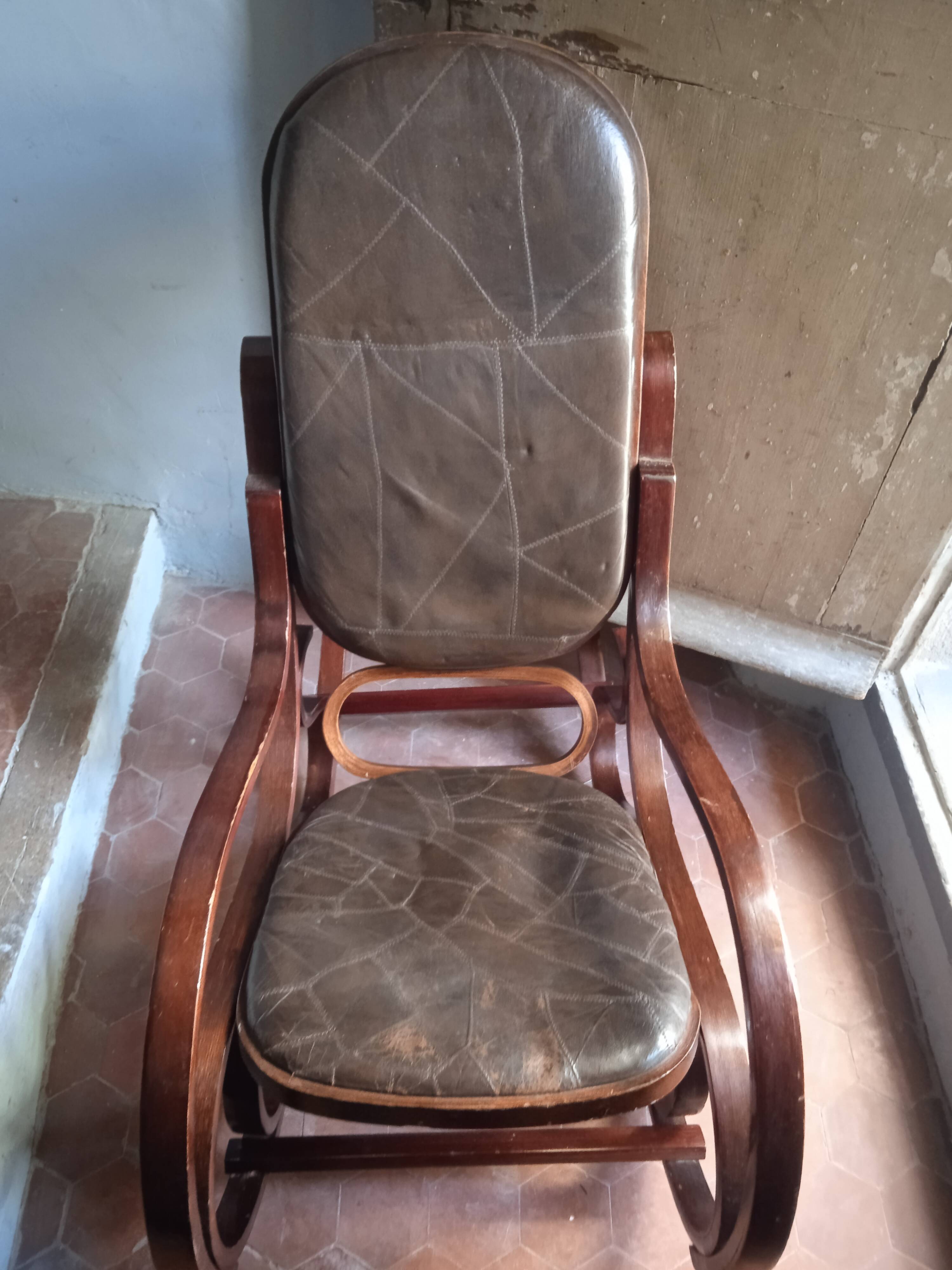 Rocking chair by "Luigi Crassevig"