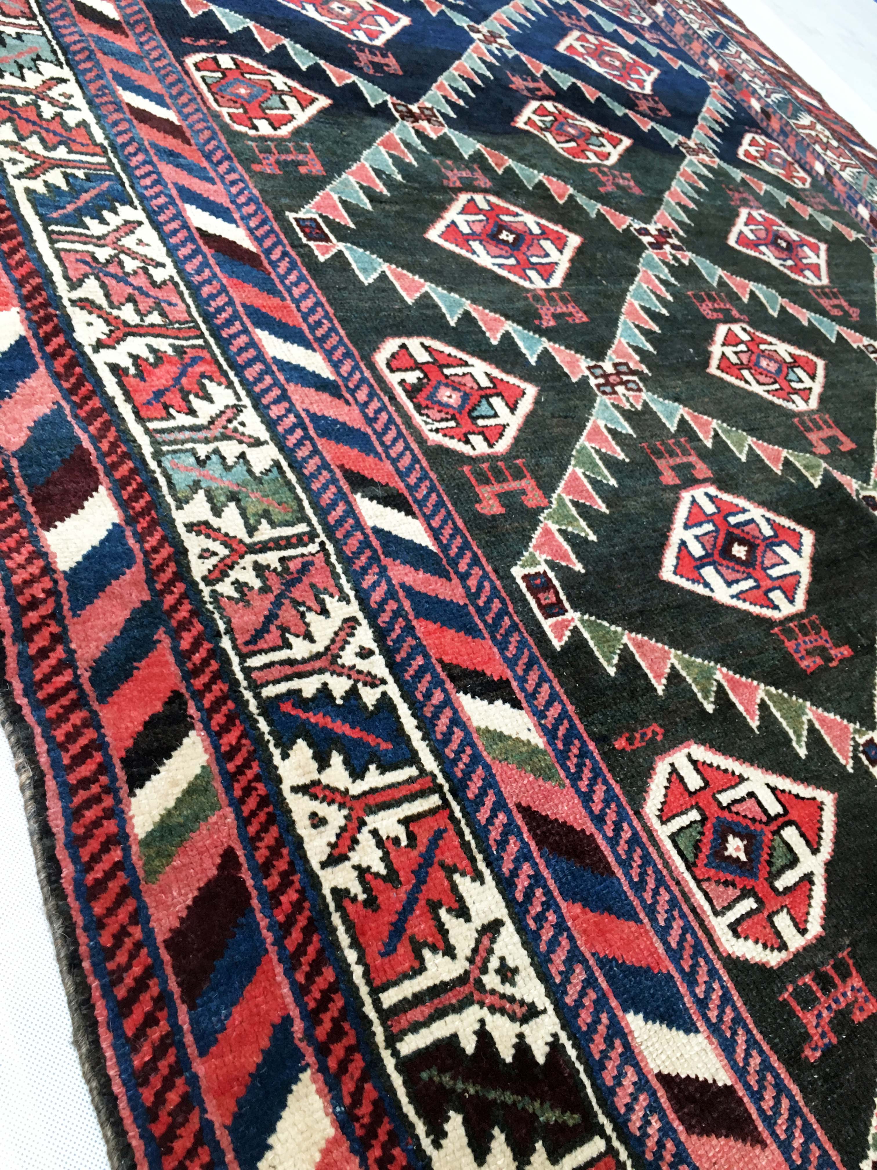 East Kurdish former Akstafa mat 300 x 150 cm around 1930