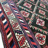 Tapis d'Orient Kurde Akstafa ancien 300x150 cm vers 1930