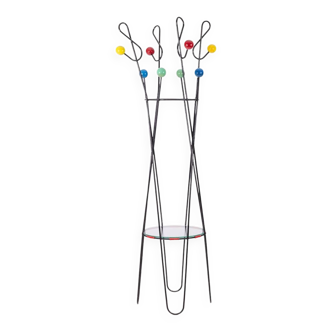 Roger Feraud. “Treble clef” coat rack. 1950s/60s.
