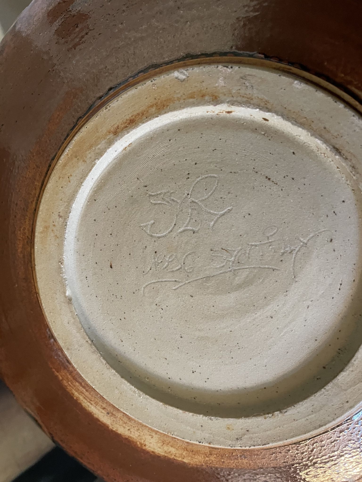 Vase émaillé