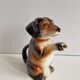 Porcelain teapot, dachshund, Germany, 1938-45