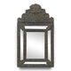 Miroir à parecloses en laiton repoussé de style hollandais