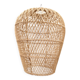 XXL rattan pendant light Natural rattan light