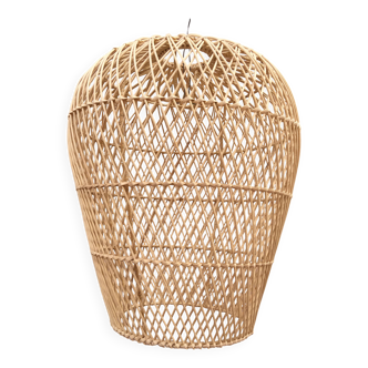 XXL rattan pendant light Natural rattan light
